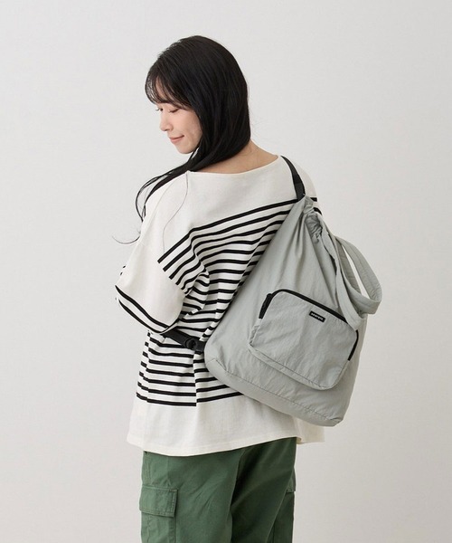 ROOTOTE（ルートート）の「ルートート / SN.セオルーdelta.パッカブル-B（バックパック/リュック・レディース・ブラック/グリーン/コーラルピンク/クリーム/グレー・FREE）」の12枚目の写真