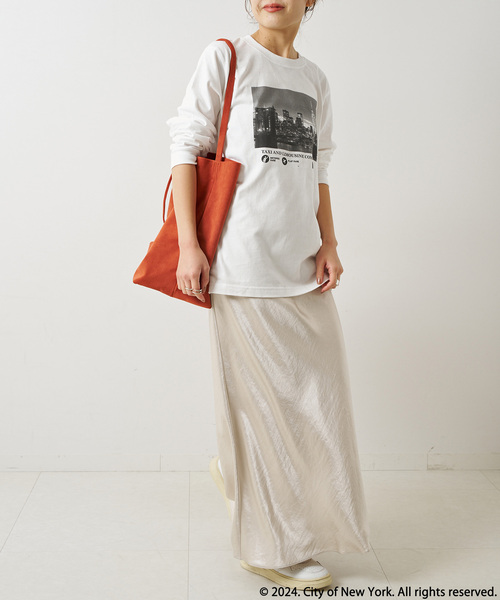 Spick & Span(スピックアンドスパン)の「NYC × GOOD ROCK SPEED 別注L/S TEE(Tシャツ/カットソー・レディース・ホワイト/ホワイト系その他・FREE)」の21枚目の写真