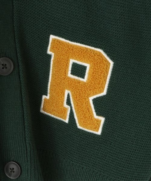 LOWRYS FARM（ローリーズファーム）の「レタードカーディガン　143655（カーディガン/ボレロ・キッズ・ネイビー/グリーン/レッド・150cm/140cm/130cm/120cm/110cm）」の11枚目の写真