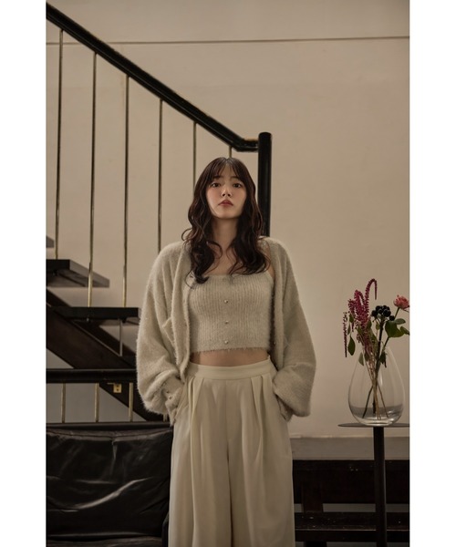 mideal（マイディール）の「glitter knit ensemble / グリッター