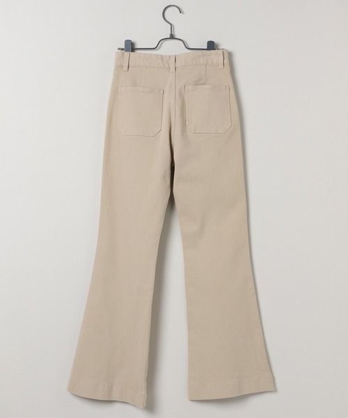 JEANASIS（ジーナシス）の「クロスシシュウフレアパンツ/150645