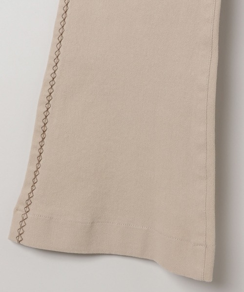 JEANASIS（ジーナシス）の「クロスシシュウフレアパンツ/150645