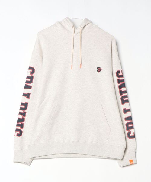 MASSIVE STORE（マッシブストア）の「【SPALDING/スポルディング】SPD ARM PRINT SWEAT HOODIE プリントパーカー（パーカー・メンズ・ブラック/グレー・M/L）」の2枚目の写真