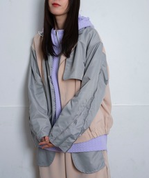 【Nora Lily】Bi-Color Riders Jacket(UNISEX)