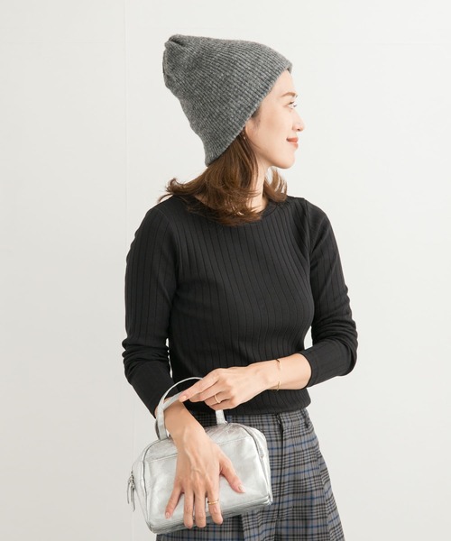 URBAN RESEARCH DOORS(アーバンリサーチドアーズ)の「針抜き長袖カットソー(Tシャツ/カットソー・レディース・ブラック系その他/アイボリー/ブラック/ゴールド・MEDIUM)」の17枚目の写真