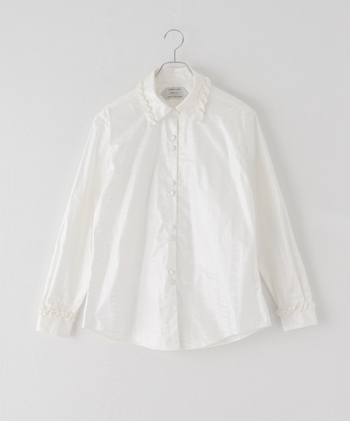 スーパーヤヤ SUPER YAYA CHEMISE PAPASH-FROOW- 0124 ブラウス 24050410000830 ホワイト サイズ：S JOURNAL STANDARD（ジャーナルスタンダード）の「【SUPER YAYA