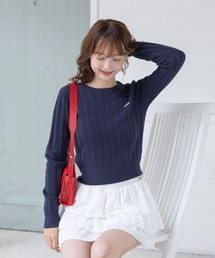 3.3 Field Trip  | 3.3 Field Trip／シンプルショートニット(Tシャツ/カットソー)