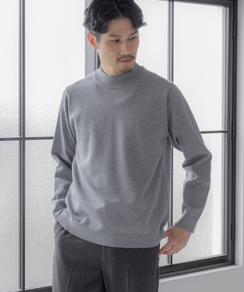 2点　まとめ商品 メルティモックネックプルオーバー/116371（ニット/セーター）｜GLOBAL