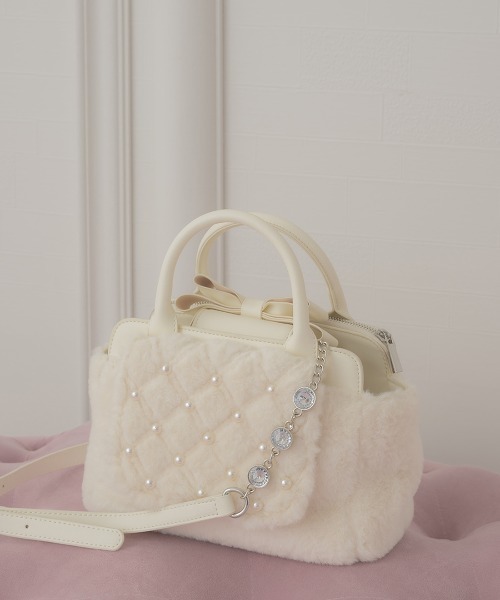 【ひなの様用】メルフィーメモリーファーバッグ Eternity Love Mellfy fur Bag ファーバッグ（ショルダーバッグ
