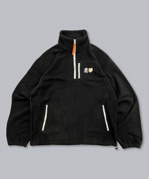 centimeter(Z`[^[)Doodle logo fleece halfzip(̑gbvX)