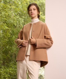 【BEAUTYLUX】フェイクウールショートコート