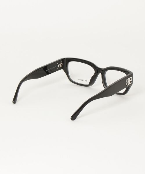 おすすめ☆大人気【Balenciaga】 ブラック スクエアメガネ BALENCIAGA/バレンシアガ】スクエア メガネ BB0364OA 001