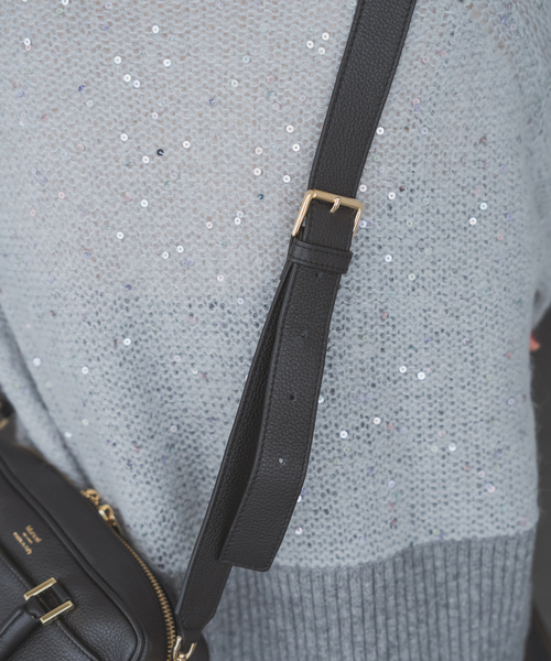 IENA（イエナ）の「《追加3》Manuel MILANO/マニュエルミラノ 別注 レザーバッグ MIDI（ハンドバッグ・レディース・ブラック/ブラウン/ボルドー・FREE）」の9枚目の写真