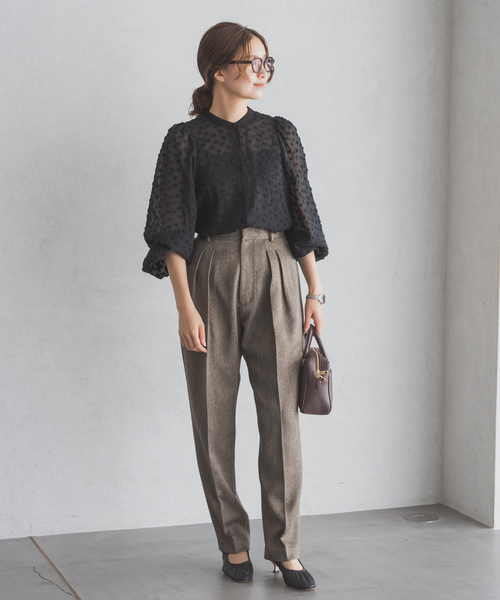 IENA（イエナ）の「《追加3》Manuel MILANO/マニュエルミラノ 別注 レザーバッグ MIDI（ハンドバッグ・レディース・ブラック/ブラウン/ボルドー・FREE）」の15枚目の写真