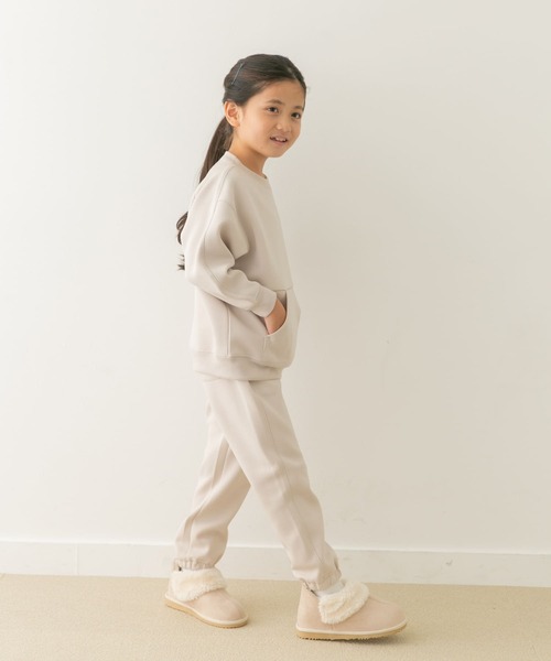 URBAN RESEARCH DOORS（アーバンリサーチドアーズ）の「『セットアップ対応』ダンボールニットスウェットパンツ(KIDS)（その他パンツ・キッズ・ブラック/ベージュ・105/120/135）」の19枚目の写真