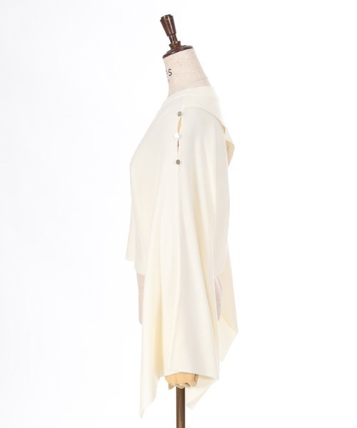 axes femme(アクシーズファム)の「2WAYケープ風ニットプルオーバー(ニット/セーター・レディース・ブラック/モカ/キナリ・FREE)」の16枚目の写真