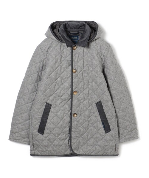 別注】LAVENHAM DENSTON リサイクルウール キルティングコート（ステン