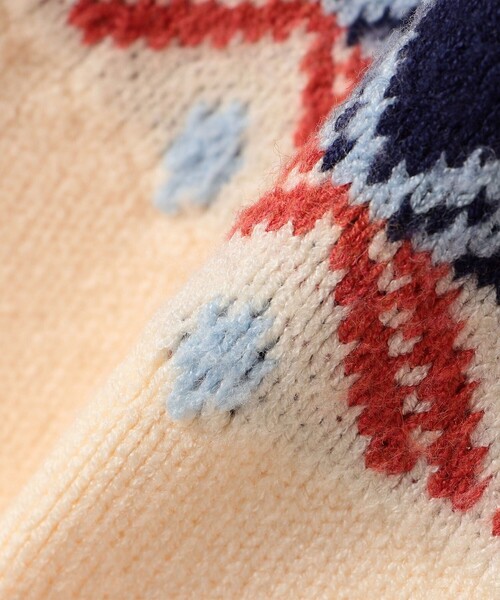 【セール】SHIPS KIDS:100～130cm /〈洗濯機可能〉フェアアイル ニット（ニット/セーター）｜SHIPS（シップス）