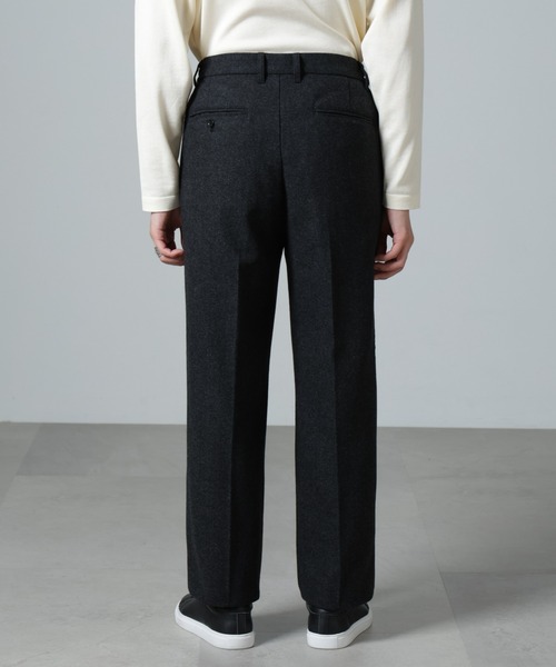 セール】ヘリンボーンストレートスラックス(セットアップ可