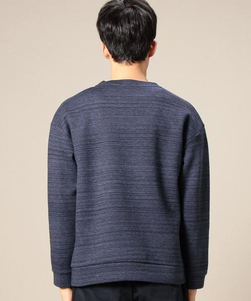 BEAUTY&YOUTH UNITED ARROWS（ビューティーアンドユースユナイテッドアローズ）の「BY ミスト ダンボール スウェット クルーネック ◆（スウェット・メンズ・グレー/ネイビー・MEDIUM/LARGE/X-LARGE/SMALL）」の9枚目の写真