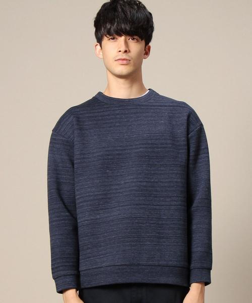 BEAUTY&YOUTH UNITED ARROWS（ビューティーアンドユースユナイテッドアローズ）の「BY ミスト ダンボール スウェット クルーネック ◆（スウェット・メンズ・グレー/ネイビー・MEDIUM/LARGE/X-LARGE/SMALL）」の10枚目の写真