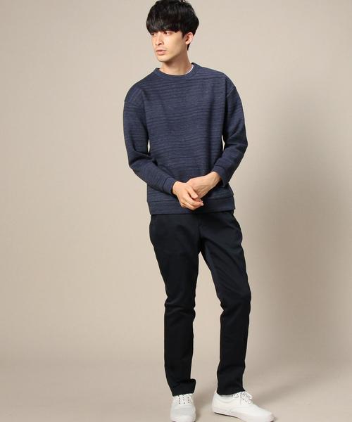 BEAUTY&YOUTH UNITED ARROWS（ビューティーアンドユースユナイテッドアローズ）の「BY ミスト ダンボール スウェット クルーネック ◆（スウェット・メンズ・グレー/ネイビー・MEDIUM/LARGE/X-LARGE/SMALL）」の12枚目の写真