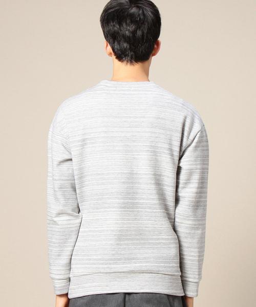 BEAUTY&YOUTH UNITED ARROWS（ビューティーアンドユースユナイテッドアローズ）の「BY ミスト ダンボール スウェット クルーネック ◆（スウェット・メンズ・グレー/ネイビー・MEDIUM/LARGE/X-LARGE/SMALL）」の7枚目の写真