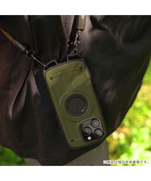 iPhone 16/16Pro/15/14/13専用 ROOT CO. GRAVITY Shock Resist