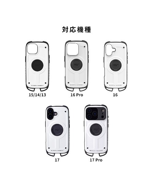 ROOT CO.（ルート）の「iPhone 17/17Pro/16/16 Pro/15/14/13 専用 ROOT CO. GRAVITY Shock Resist Case Rugged. 耐衝撃 スマホケ－ス（スマホケース/カバー・メンズ・ホワイト/ブラック/カーキ/アッシュブラウン/イエロー・iPhone 16 Pro/iPhone 16/iPhone 13/14/15/iPhone 17/iPhone 17 Pro）」の6枚目の写真