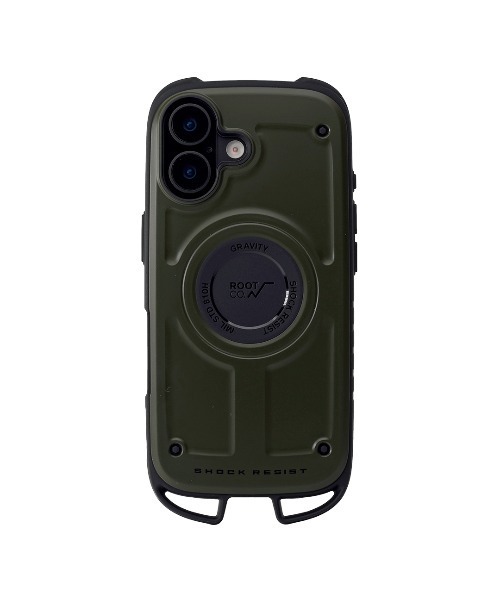 ROOT CO.（ルート）の「iPhone 17/17Pro/16/16 Pro/15/14/13 専用 ROOT CO. GRAVITY Shock Resist Case Rugged. 耐衝撃 スマホケ－ス（スマホケース/カバー・メンズ・ホワイト/ブラック/カーキ/アッシュブラウン/イエロー・iPhone 16 Pro/iPhone 16/iPhone 13/14/15/iPhone 17/iPhone 17 Pro）」の9枚目の写真