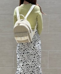 アクセントリボンリュック