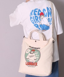 Red Cap Girl | (LG)【Red Cap Girl】2WAY キャンバス ショルダー & トートバッグ(トートバッグ)