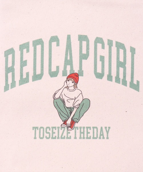 Red Cap Girl（レッドキャプガール）の「(LG)【Red Cap Girl】2WAY キャンバス ショルダー & トートバッグ（トートバッグ・メンズ・アイボリー系1/アイボリー系2/アイボリー系3/アイボリー系4・ONE SIZE）」の19枚目の写真