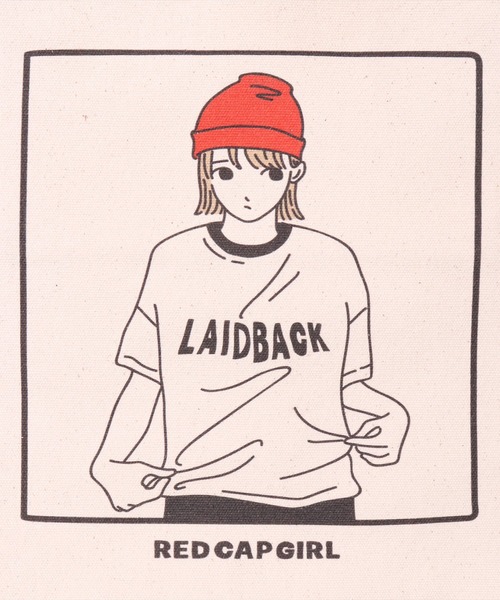 Red Cap Girl（レッドキャプガール）の「(LG)【Red Cap Girl】2WAY キャンバス ショルダー & トートバッグ（トートバッグ・メンズ・アイボリー系1/アイボリー系2/アイボリー系3/アイボリー系4・ONE SIZE）」の21枚目の写真