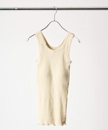 me.（ミードット）の「me. / ミードット コットンテレコインナー タンクトップ me-18153 HPI（タンクトップ）」