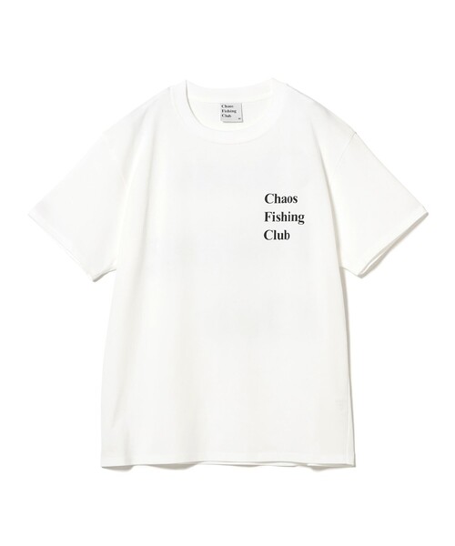 Chaos Fishing Club(カオスフィッシングクラブ)の「Chaos Fishing Club / Logo T-Shirt S/S(Tシャツ/カットソー・メンズ・ブラック/ライトブルー/ホワイト・M/L/XL)」の6枚目の写真