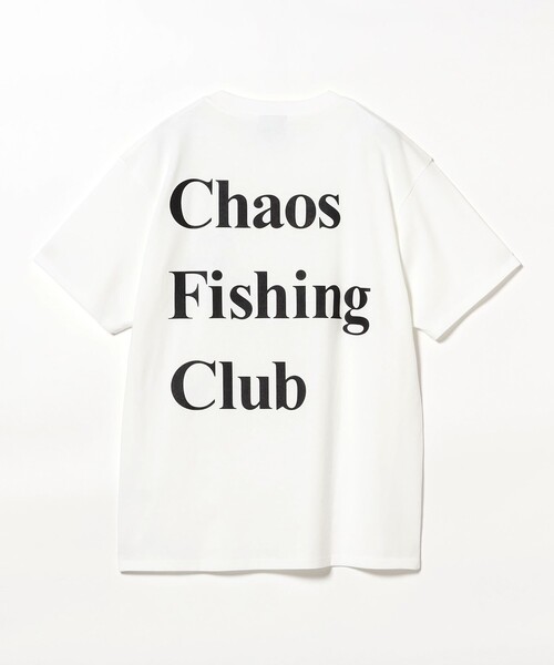 Chaos Fishing Club(カオスフィッシングクラブ)の「Chaos Fishing Club / Logo T-Shirt S/S(Tシャツ/カットソー・メンズ・ブラック/ライトブルー/ホワイト・M/L/XL)」の7枚目の写真