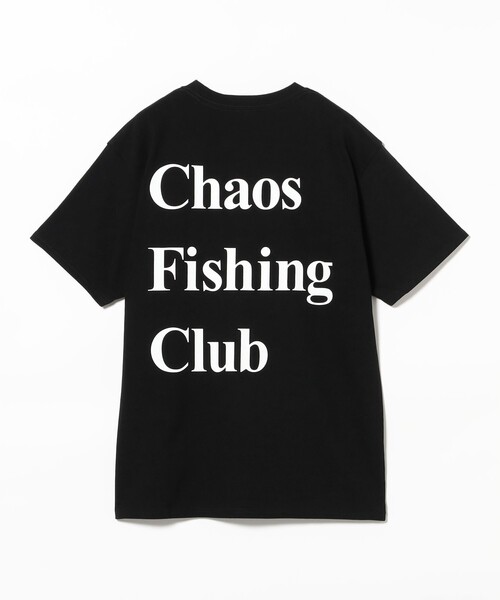 Chaos Fishing Club(カオスフィッシングクラブ)の「Chaos Fishing Club / Logo T-Shirt S/S(Tシャツ/カットソー・メンズ・ブラック/ライトブルー/ホワイト・M/L/XL)」の10枚目の写真