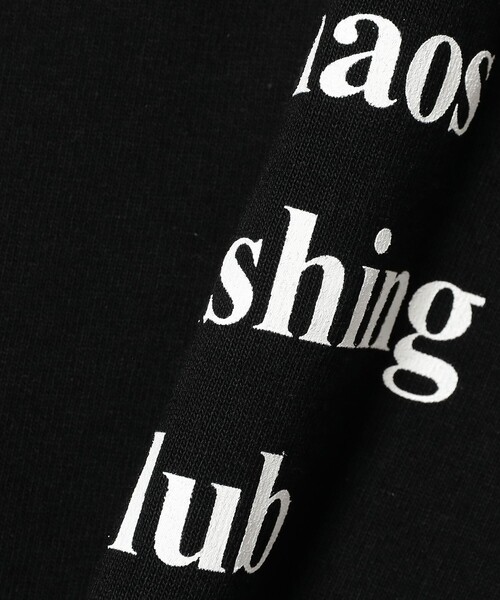 Chaos Fishing Club(カオスフィッシングクラブ)の「Chaos Fishing Club / Logo T-Shirt S/S(Tシャツ/カットソー・メンズ・ブラック/ライトブルー/ホワイト・M/L/XL)」の11枚目の写真