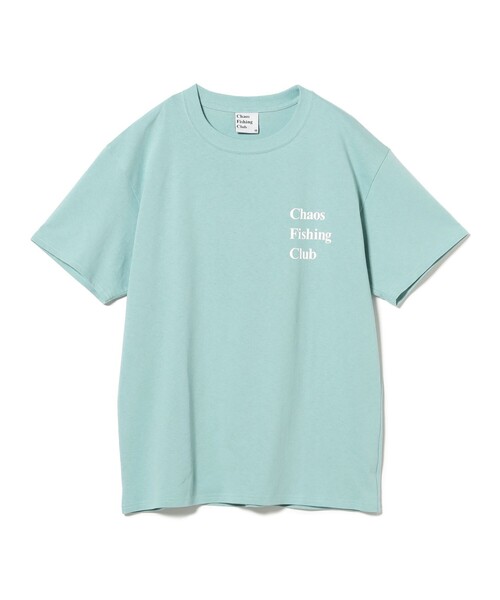 Chaos Fishing Club(カオスフィッシングクラブ)の「Chaos Fishing Club / Logo T-Shirt S/S(Tシャツ/カットソー・メンズ・ブラック/ライトブルー/ホワイト・M/L/XL)」の12枚目の写真