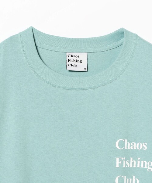 Chaos Fishing Club(カオスフィッシングクラブ)の「Chaos Fishing Club / Logo T-Shirt S/S(Tシャツ/カットソー・メンズ・ブラック/ライトブルー/ホワイト・M/L/XL)」の13枚目の写真