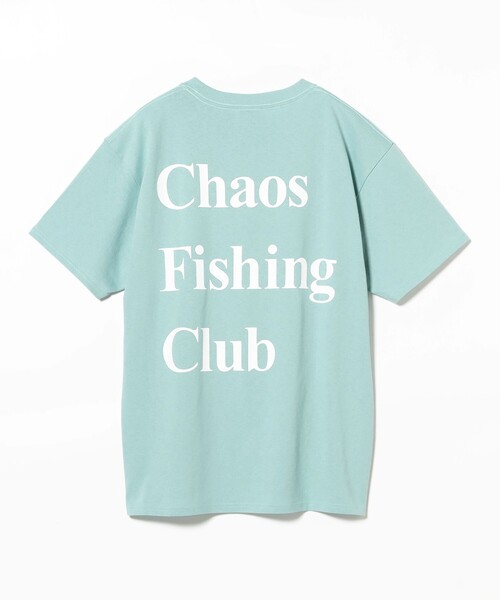 Chaos Fishing Club(カオスフィッシングクラブ)の「Chaos Fishing Club / Logo T-Shirt S/S(Tシャツ/カットソー・メンズ・ブラック/ライトブルー/ホワイト・M/L/XL)」の14枚目の写真
