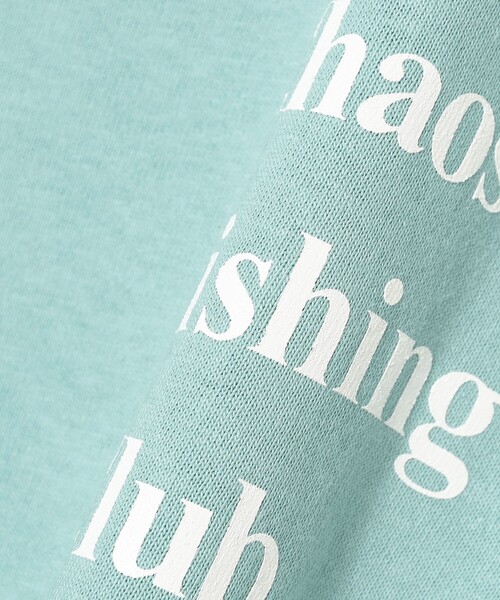 Chaos Fishing Club(カオスフィッシングクラブ)の「Chaos Fishing Club / Logo T-Shirt S/S(Tシャツ/カットソー・メンズ・ブラック/ライトブルー/ホワイト・M/L/XL)」の15枚目の写真