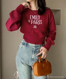 【 EMILY IN PARIS × one after another NICECLAUP 】ケーブルニット