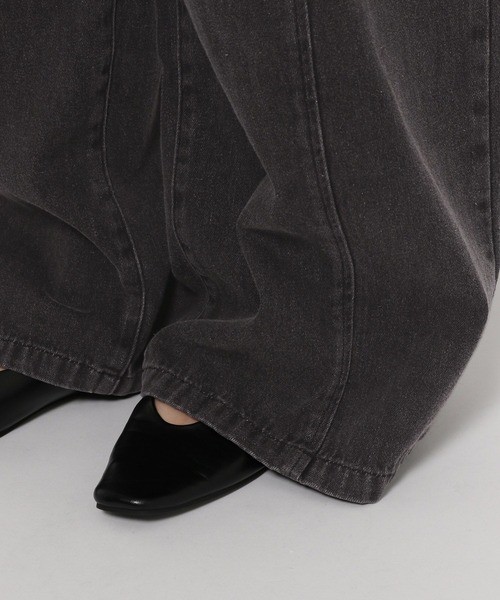 LEPSIM＊カーブバギーデニムパンツ　286819 セール】カーブバギーデニムパンツ 286819（デニムパンツ