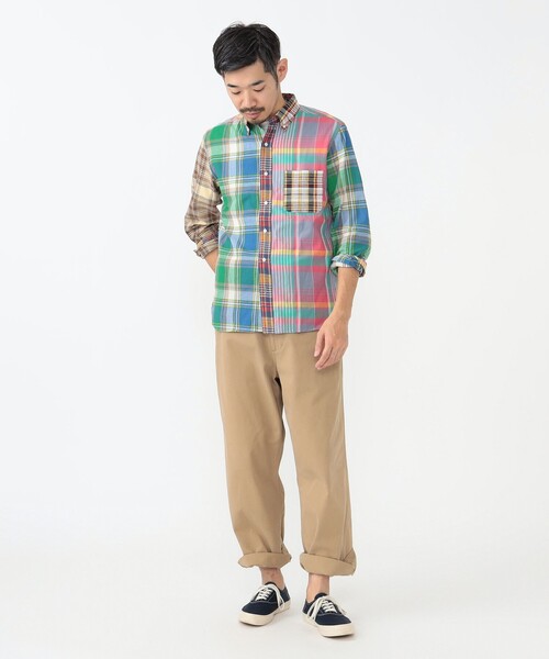 KAPTAIN SUNSHINE BEAMS PLUS マドラスチェックシャツ KAPTAIN SUNSHINE BEAMS PLUS マドラスチェックシャツ - メルカリ