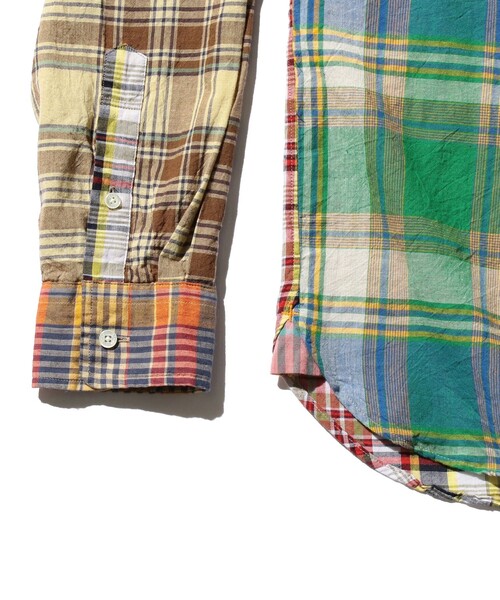 BEAMS PLUS(ビームスプラス)の「パネル マドラス チェック ボタンダウン シャツ(シャツ/ブラウス・メンズ・その他・M/XS/S/L/XL)」の3枚目の写真