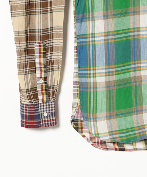 BEAMS PLUS(ビームスプラス)の「パネル マドラス チェック ボタンダウン シャツ(シャツ/ブラウス・メンズ・その他・M/XS/S/L/XL)」の8枚目の写真
