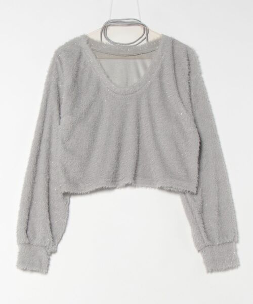tシャツ SHINY SHAGGY TOPS/シャイニーシャギートップス レディース SHINY SHAGGY TOPS/シャイニーシャギートップス（Tシャツ