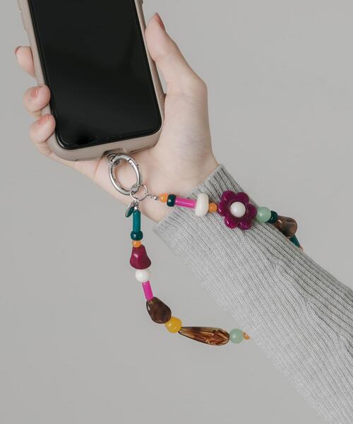 SMELLY（スメリー）の「カラフルモチーフループキーチェーン（キーホルダー・レディース・ブラック系その他/ブラウン系その他/クリア・-）」の3枚目の写真